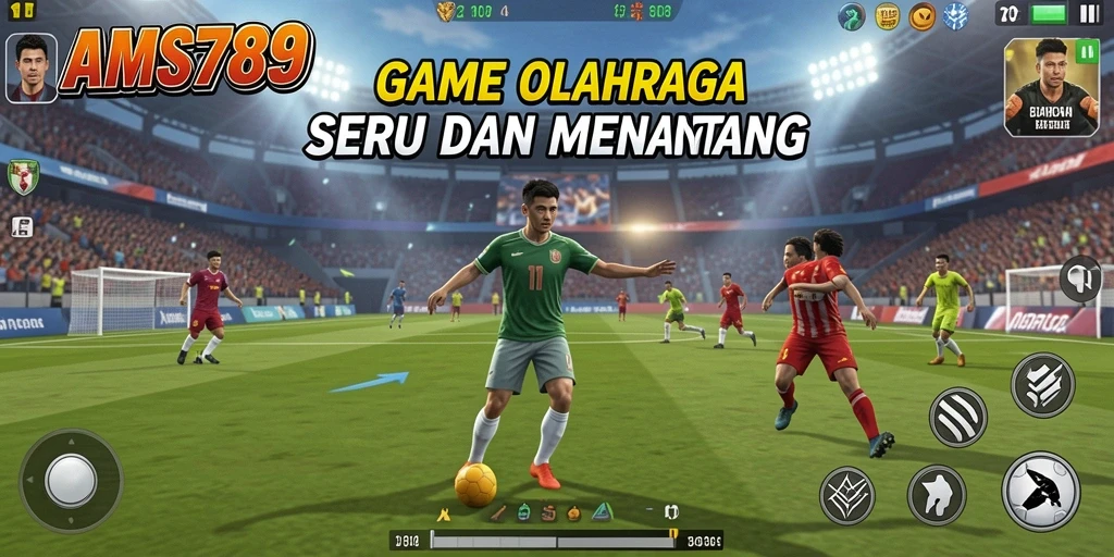 Gameplay seru dari AMS789 yang penuh tantangan olahraga.