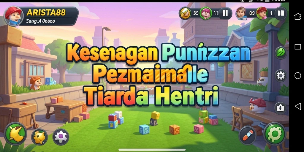Tampilan gameplay memikat dari ARISTA88 yang menguji logika dan kreativitas.