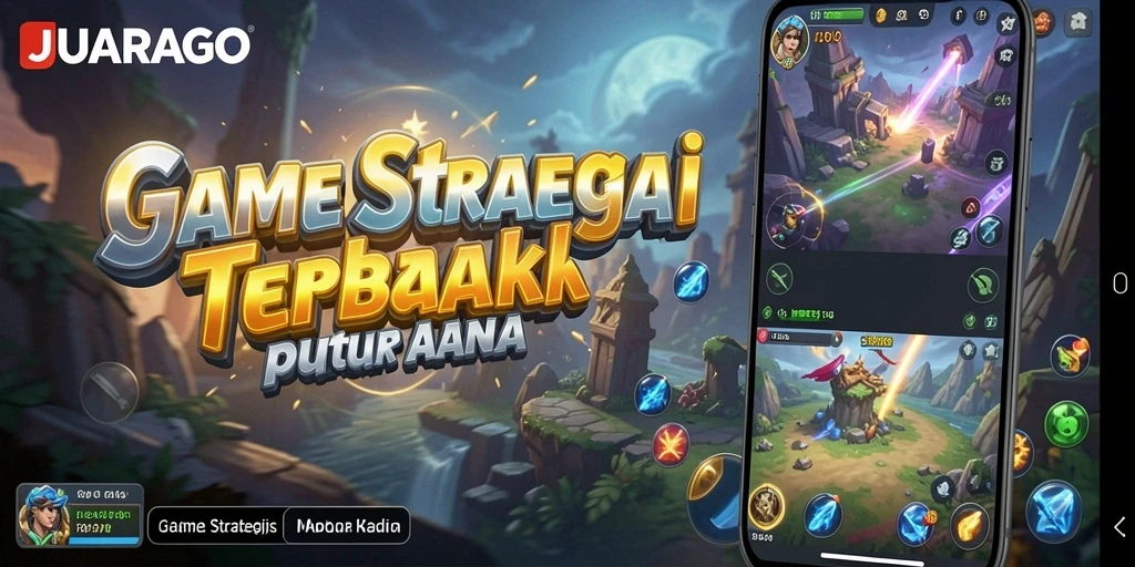 Tampilan gameplay JUARAGO yang mendebarkan dan penuh strategi.