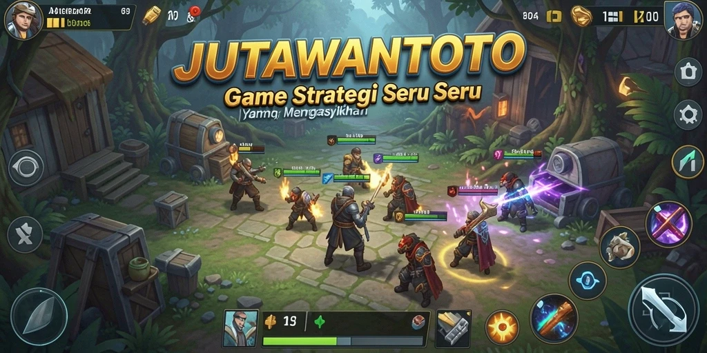 Gameplay seru di JUTAWANTOTO dengan strategi intens.