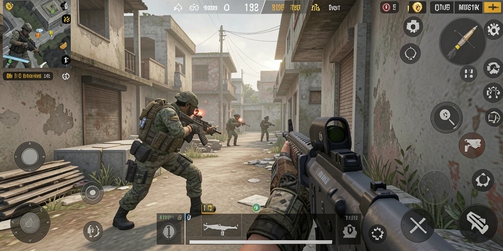 Tampilan gameplay seru dalam MDG188 dengan aksi TPS yang mendebarkan.