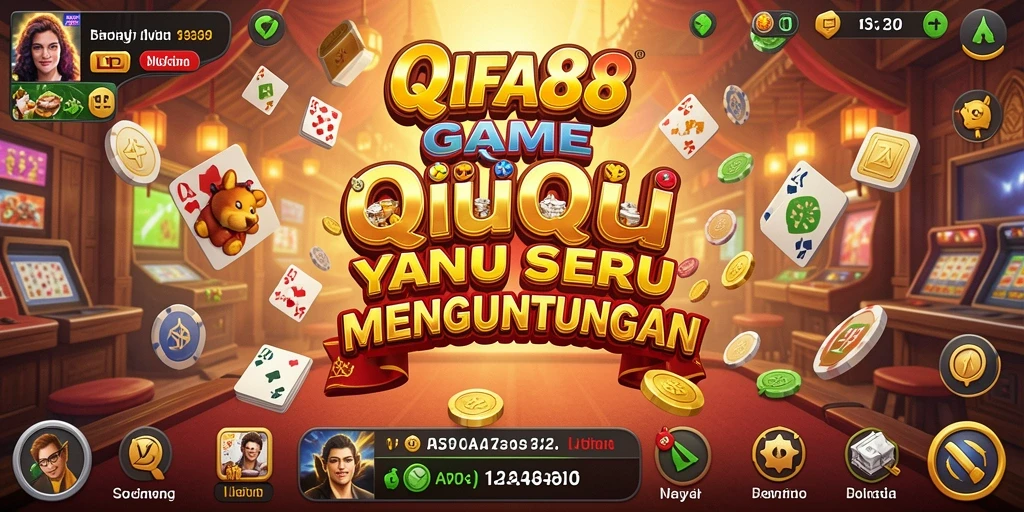 Screenshot gameplay seru dalam RAFA88, permainan QiuQiu yang menarik.