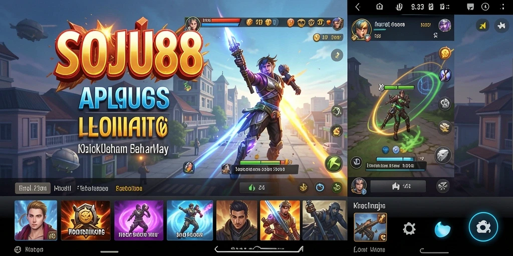 Tampilan antarmuka SOJU88 yang sederhana dan mudah dipahami.
