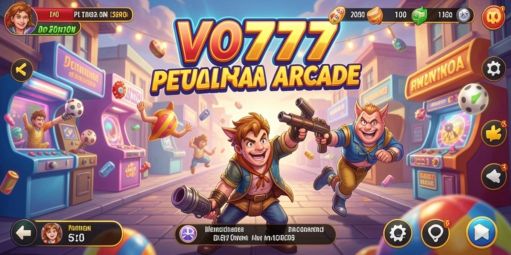 Screenshot VO777 menampilkan aksi seru dengan gameplay Arcade yang dinamis.