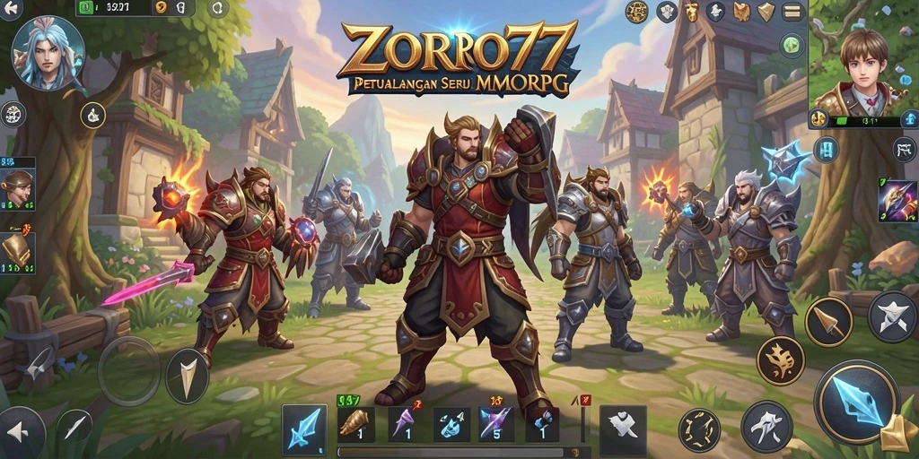 Gameplay seru ZORO77 dengan grafis menawan dan pertarungan mendebarkan.