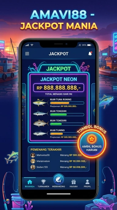 Tampilan antarmuka amavi88 yang bersih dan menarik.